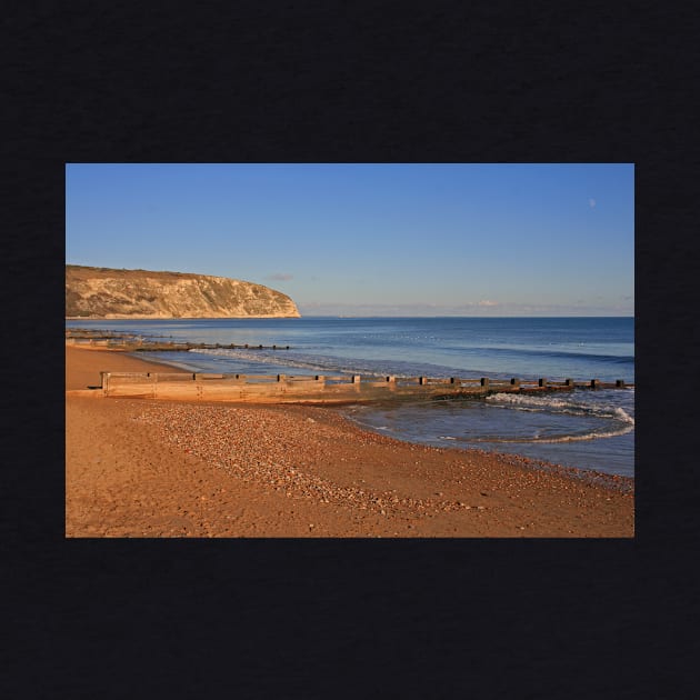 Swanage Beach & Ballard Down, January 2023 by RedHillDigital